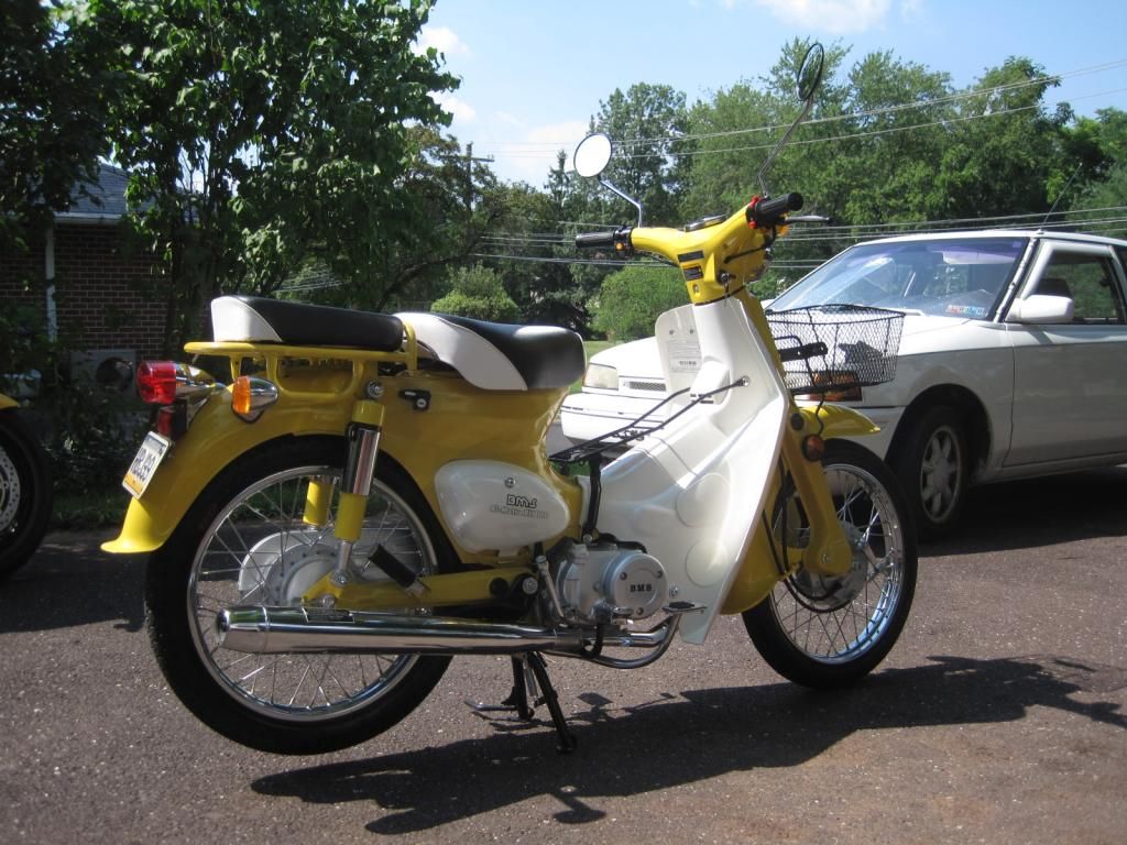 honda super cub dual seat